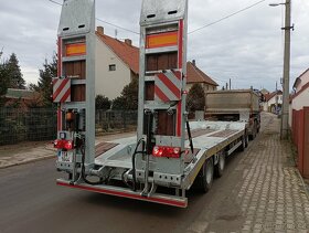 SLEVA přepravník strojů podvalník vlek točnicový - 12