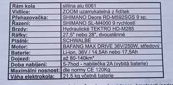 Dámské elektro kolo E-cross lady 7.3 - 12