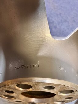5x112 R17 originál alu disky Audi A6 - TOP STAV - 12