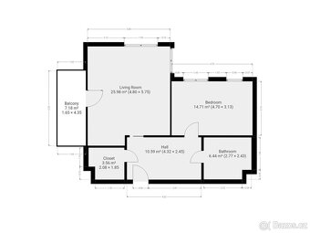 Pronájem bytu 2+kk, Dagmar Burešové, Žižkov, 26000 Kč/měs, 6 - 12