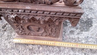 Litinové díly že starožitných kamen - 12