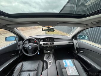 BMW 525Dtouring, 230000 km, automat, kůže, šíbr, idrive - 12