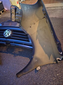 VW polo,nárazník,  blatníky, 1.4 tdi díly z vozu, - 12
