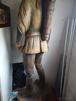 Dřevořezba dřevěná socha - 12