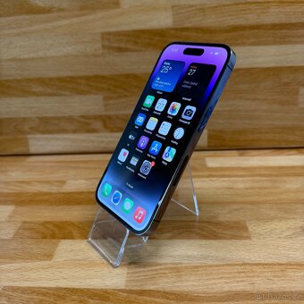 iPhone 14 Pro 128GB, fialový, eSIM (12 měsíců záruka) - 12
