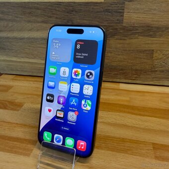 IPhone 15 Pro 128GB, modrý Titan, eSIM (rok záruka) - 12