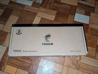 Tonor bezdrátový mikrofon Model: TW620 - 12