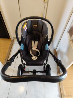 Kočárek Dorjan comfort dvojkombinace + vajíčko Cybex Aton 5 - 12