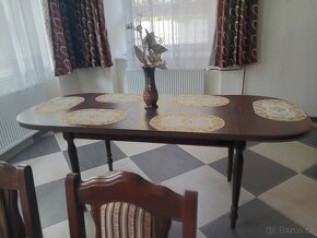 Oválný dřevěný set - 12