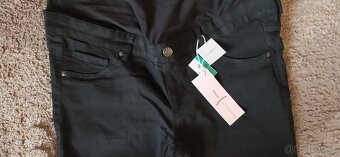 DÁM-N82_Těhotenské černé rifle (vel. 42) - 12