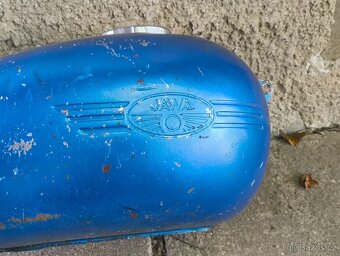 Nádrž Jawa velká kývačka 250 350 panelka sport 354 353 360 - 12