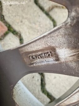Sada alu kol z VW 5x112, pneu zimní 205/55/16 - 12