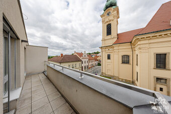 Pronájem bytu 1+kk s terasou, 37 m², Uherský Brod - Masaryko - 12