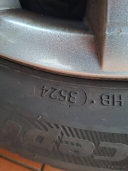 Plech disky Octavia 5x112 zimní pneu - 12