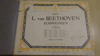 BEETHOVEN – staré noty - 12