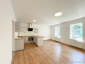 Pronájem 1+kk, 36,8 m², zahrádka 50 m², parkovací stání, Olo - 12