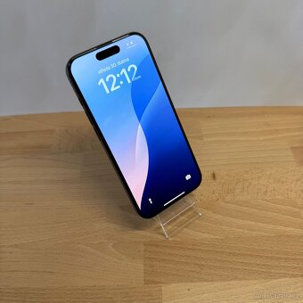 iPhone 15 Pro 256GB, modrý (12 měsíců záruka) - 12