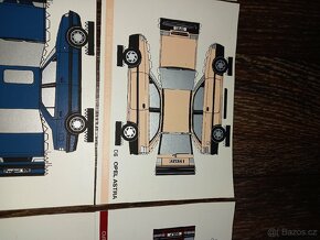 Samolepky rallye a papírové modely auta - 12