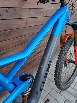Zánovní enduro kolo Cube Stereo Carbon / vel. L - 12