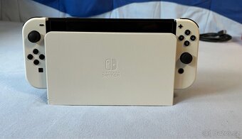 Nintendo Switch OLED, 256GB paměťová karta, obal, sklo - 12