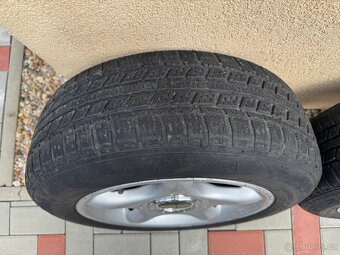 Alu kola Zender 15" 4x100, 7Jx15 ET35, zimní pneu 185/65/15 - 12