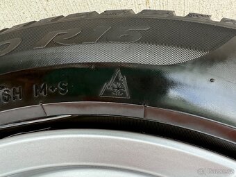 Zimní sada Alu kola Audi A4 S4 A5 S5 7x16 205/60 R16 - 12