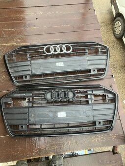 maska audi a6 c8 cerna 18-23 grill mrizka cerna - 12