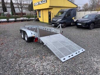 Přívěsný vozík 300x150cm, 2700kg, rampa - 12
