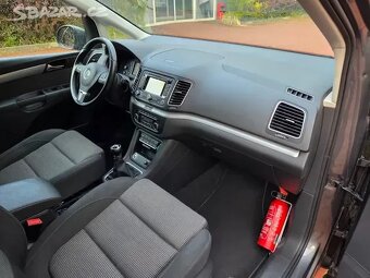 VW Sharan 2.0TDI 103kW,tažné,serviska,navi,KESSY - 12