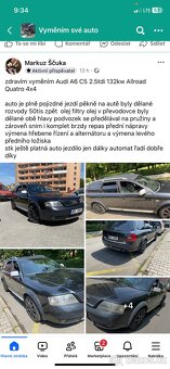 Audi A6 C5 132kw Allroad Quatro 4x4 možna výmena - 12