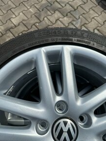 Kompletní alu VW Golf 5x112r17+225/45r17 letní - 12