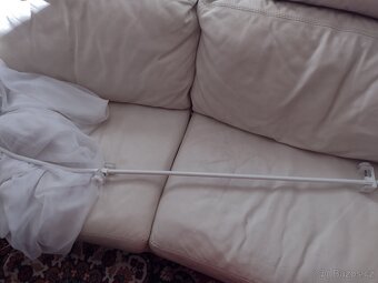 Postýlka, mantinel, nebesa, matrace, povlečení, prostěradla, - 12