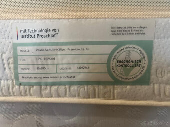 Matrace Level 24 Sensitiv 80 x 200 s 5ti extra element - 12