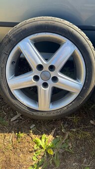 Alu kola 17” 5x112 Audi, VW apod, pneu 235/45/17- zánovní - 12