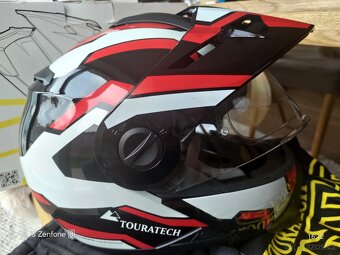 Přilba / Helma výklopná Touratech Aventuro vel S - 12