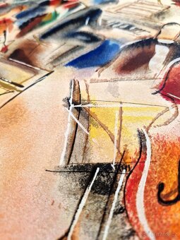 MICHAEL ROZENVAIN - Orchester (sieťotlač) podpísané - 12