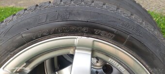 Alu kola Celoroční pneu 175/60/R14 DOT 2024 - 12