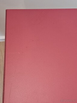 EKET Skříňka se 4 přihrádkami, červená, 70x35x70 cm - 12