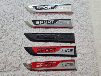 Napis SPORTLINE na blatník ŠKODA - 12