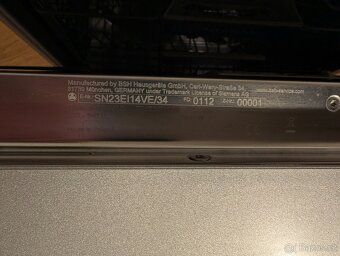 Volně stojící myčka Siemens 60 cm - 12