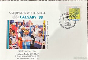 Sada obálek s témetikou OH Calgary 1988 - 12