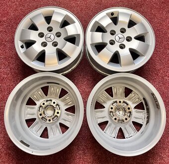 5x108 R15 Mercedes Citan ORIGINÁL Alu disky - ET 44 - 12