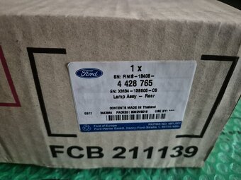 levé zadní světlo Ford Ranger 4428765 , XM3413B505CB - 12