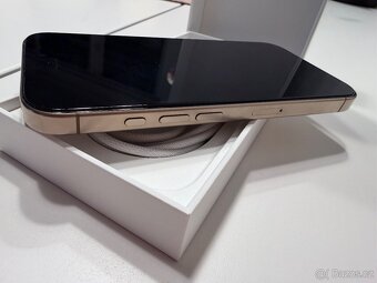 Prodám iPhone 16 Pro-Desert Titanium TOP STAV - 12