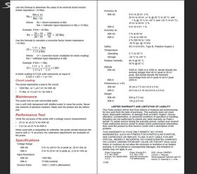 FLUKE 80K-6 vysokonapěťová sonda (6 kV DC) - 12