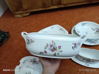 Karlovarský porcelán Epiag polévková mísa omáčník - 12