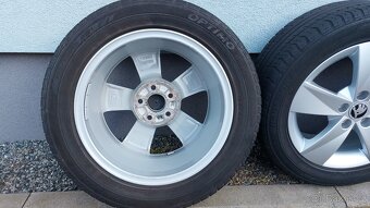 Alu kola originál Škoda Fabia III, Rapid 5x100 R15 - 12