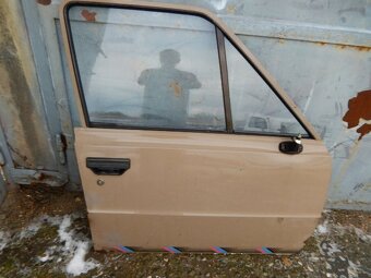 Škoda 120, dveře 3ks přední, 1ks zadní, maska, kryt motoru - 12