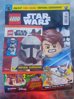 Lego časopisy s hračkou lego od marvel dc star wars atd - 12