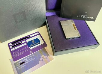 🔥 S.T.Dupont Gatsby, Diamond Head Bicolor 18k Zlato/Stříbro - 12